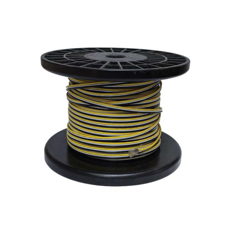 20AWG 3 Core Black/White/Yellow Electrical Cable For LED Strip Light