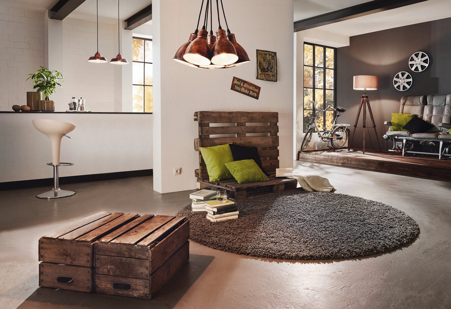 Eglo Priddy 1 pendant light 49494