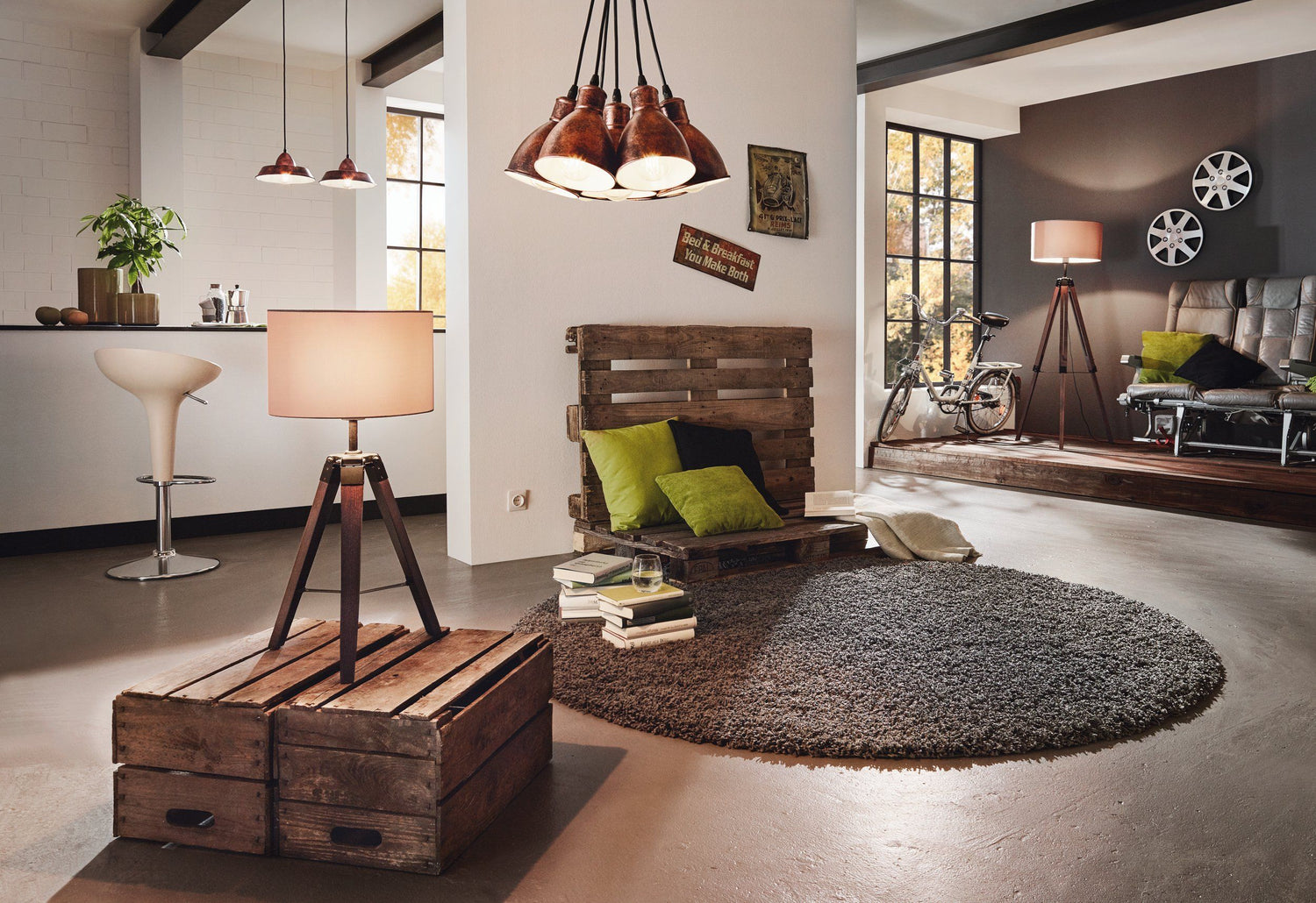 Eglo Priddy 1 pendant light 49494