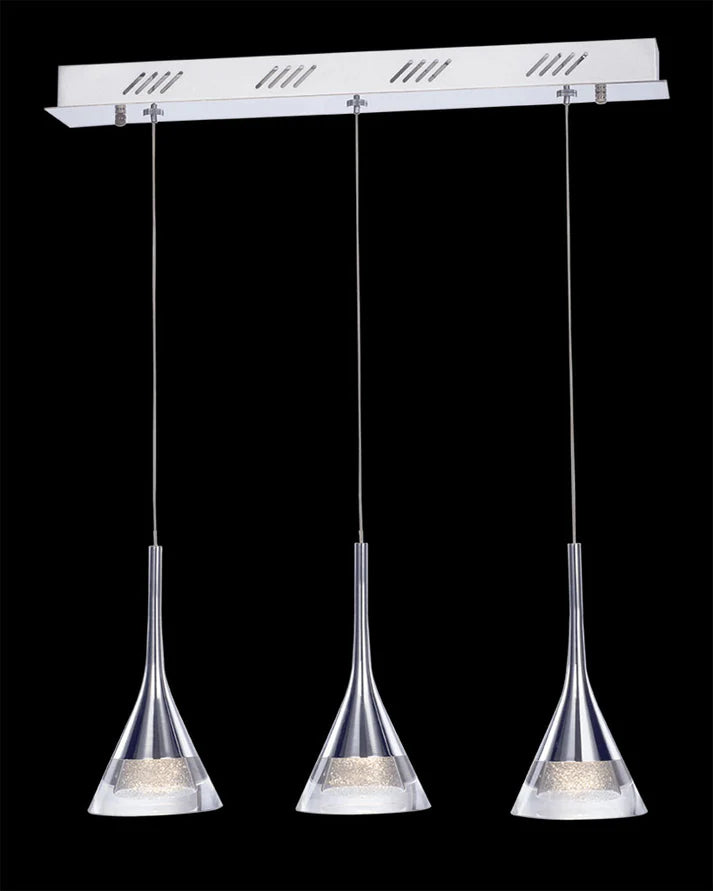 Jewel 3Lt Bar Pendant Dimmable Illuminati Light MD15003012-3A