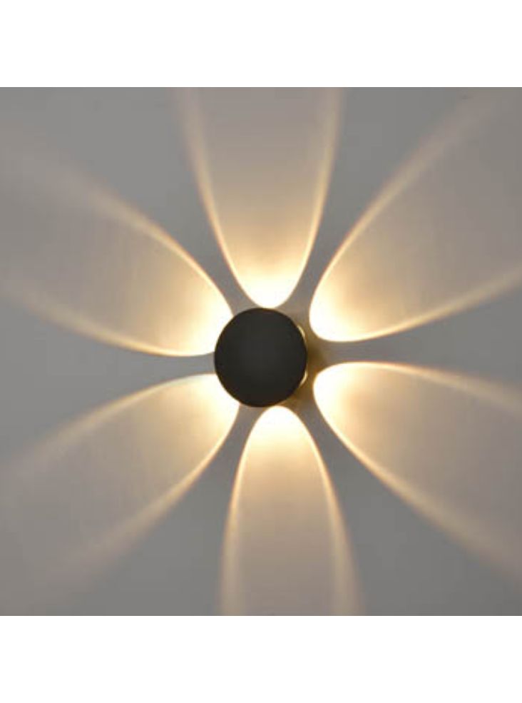 FRANKLITE Aura Exterior 6lt LED Wall Light  EXT6627
