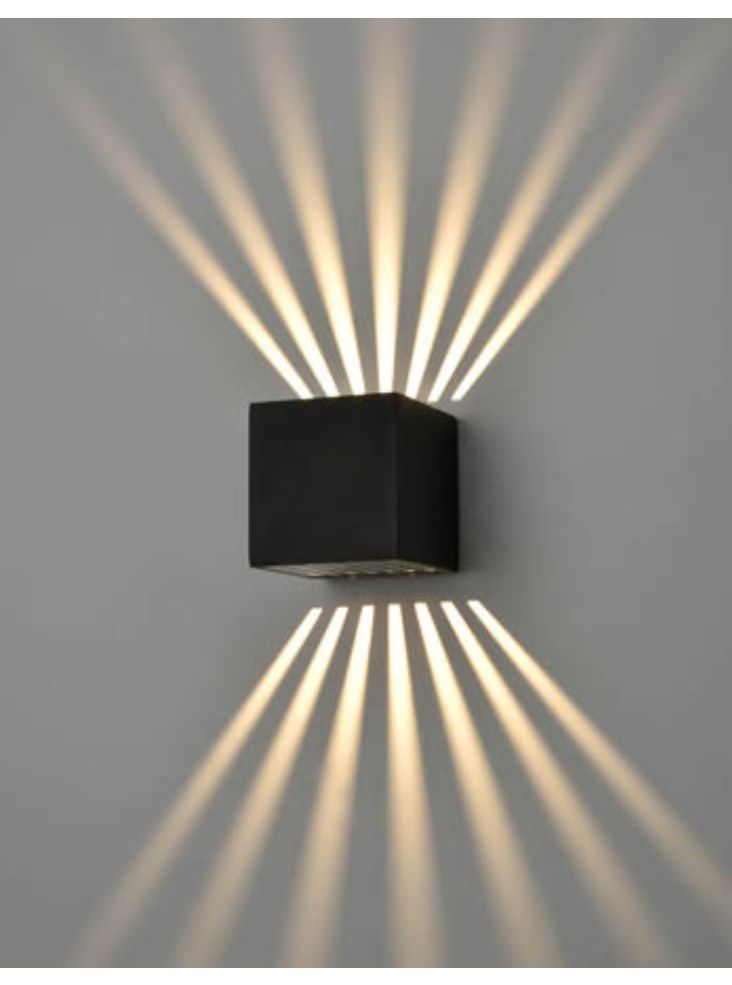 FRANKLITE  Aura Exterior 6W LED Wall Light EXT6629