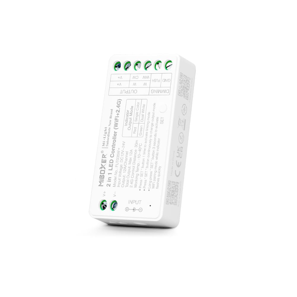 FUT035W-PLUS MiBoxer WiFi+2.4GHz 2 In 1 RF LED Receiver