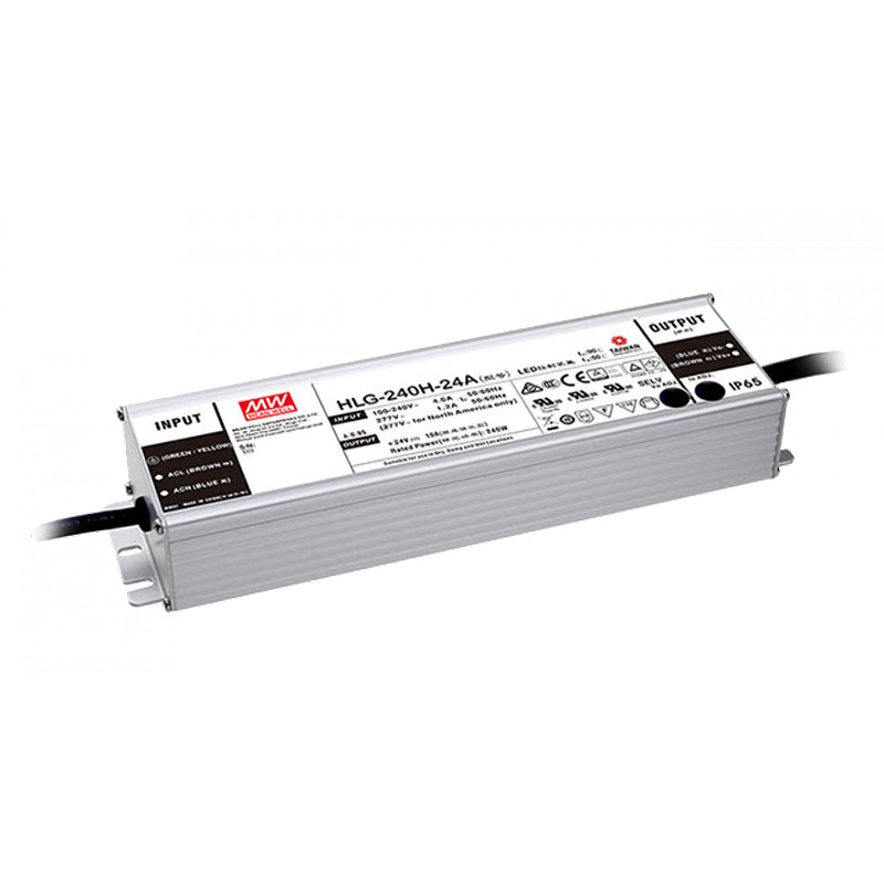 CV-24V-HLG-240W- Non Dimmable LED Driver, IP65 HLG-240H-24A