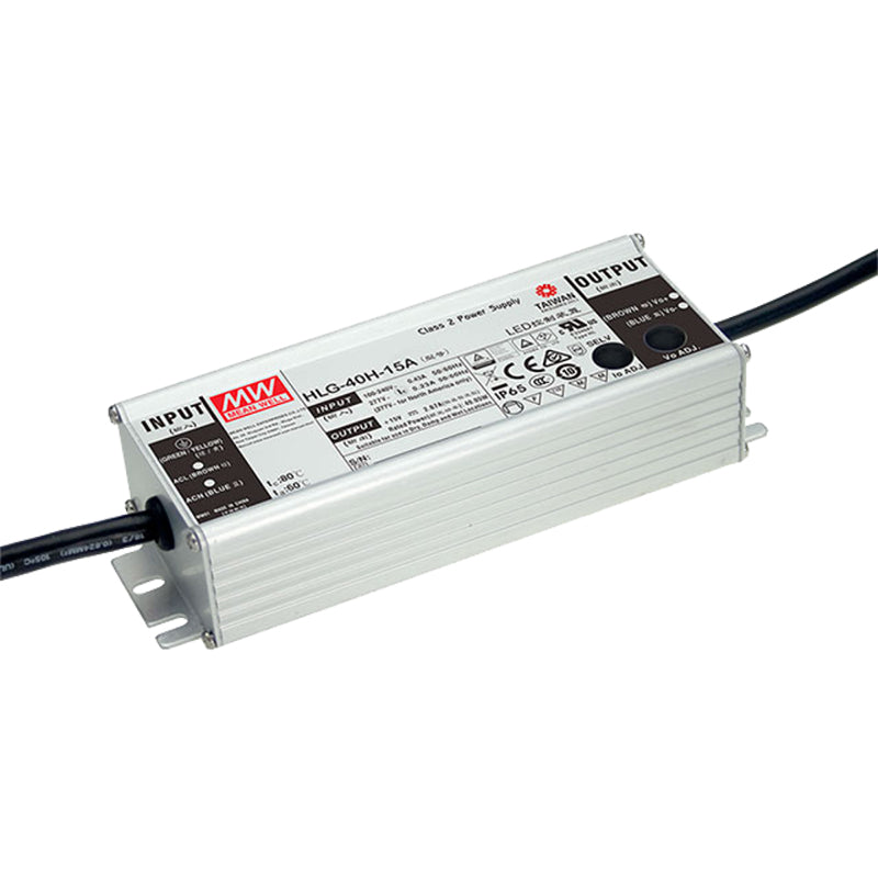 CV 24V-HLG-40W- Non Dimmable LED Driver, IP65 HLG-40H-24A