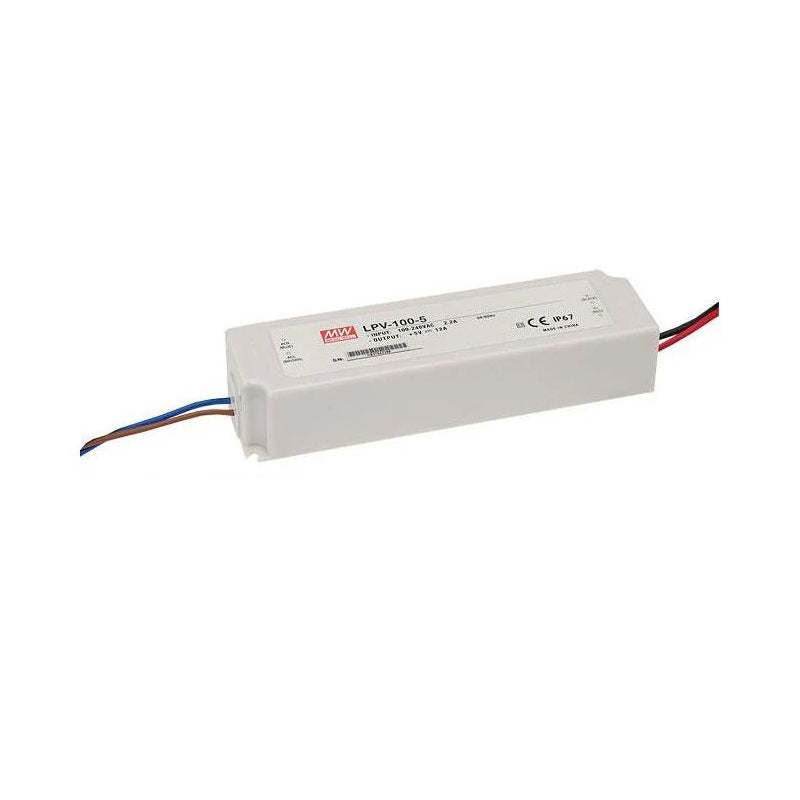 CV 24V-100W-Non Dimmable LED Driver, IP67 LPV-100-24TF