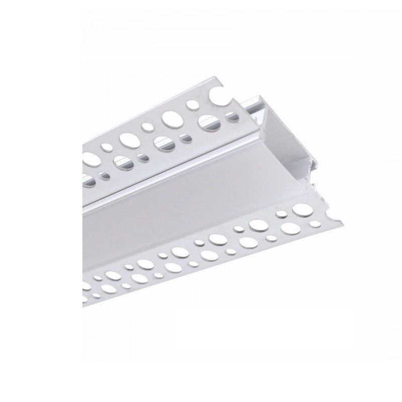 Aluminium LED Profile Recessed for Drywall/Ceiling – 3M with Diffused Cover - LUK-071