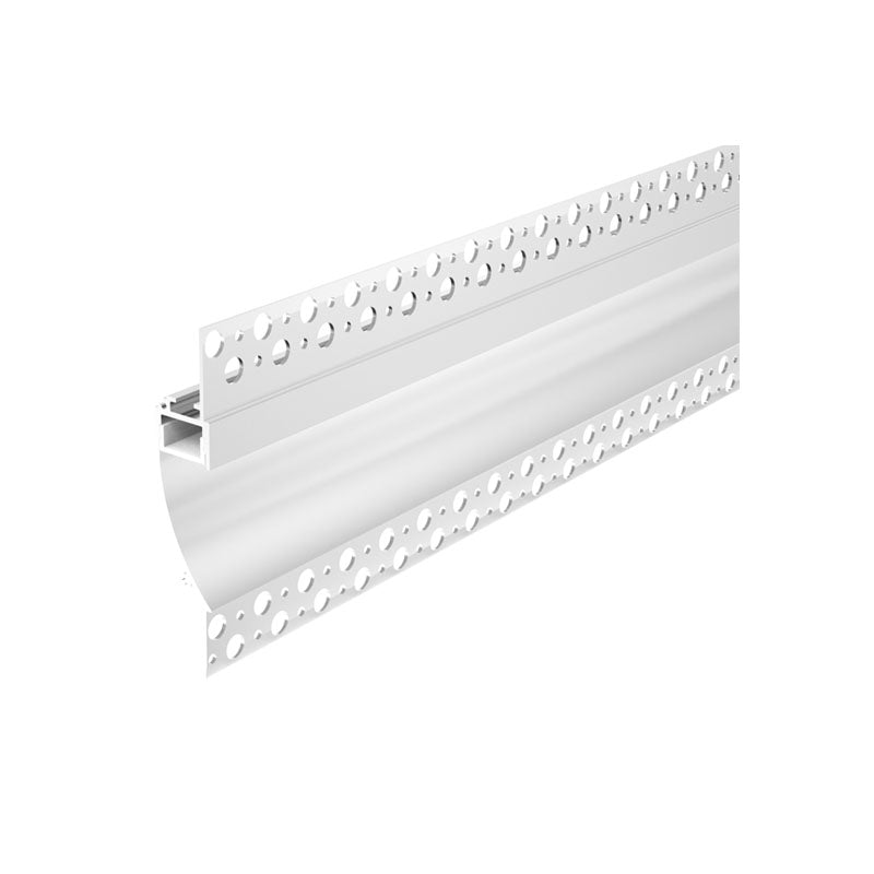 Aluminium LED Profile with Single Flange – 3M Diffused Cover - LUK-082