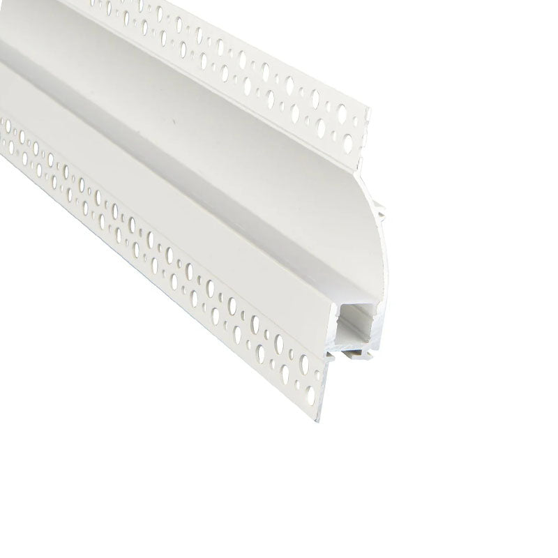 Aluminium LED Profile with Single Flange – 3M Diffused Cover - LUK-082