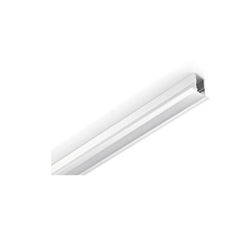 Recessed Super Slim Aluminum LED Profile with PC Frosted Cover – 3M/PCS | Linear LED Lighting LUK-117
