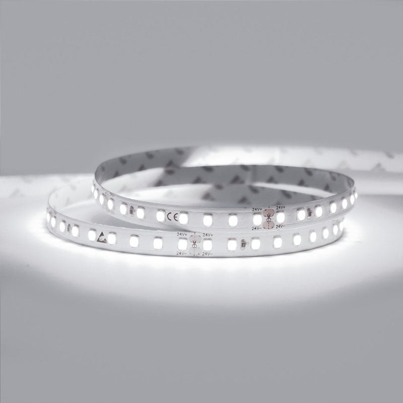 LED Strip 5M/25M, 2835 SMD, 128LED/m, 24V, 3000K-4000K-6500K, CRI80, 9.6W/m