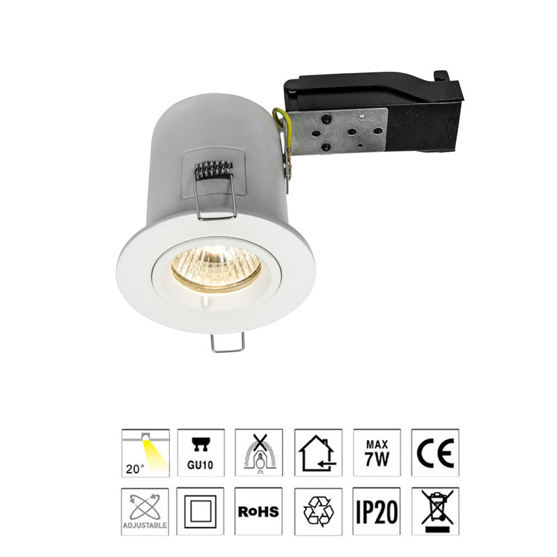 IP65-Twist Lock, Downlight-Cutout 75mm LUK-TS6565