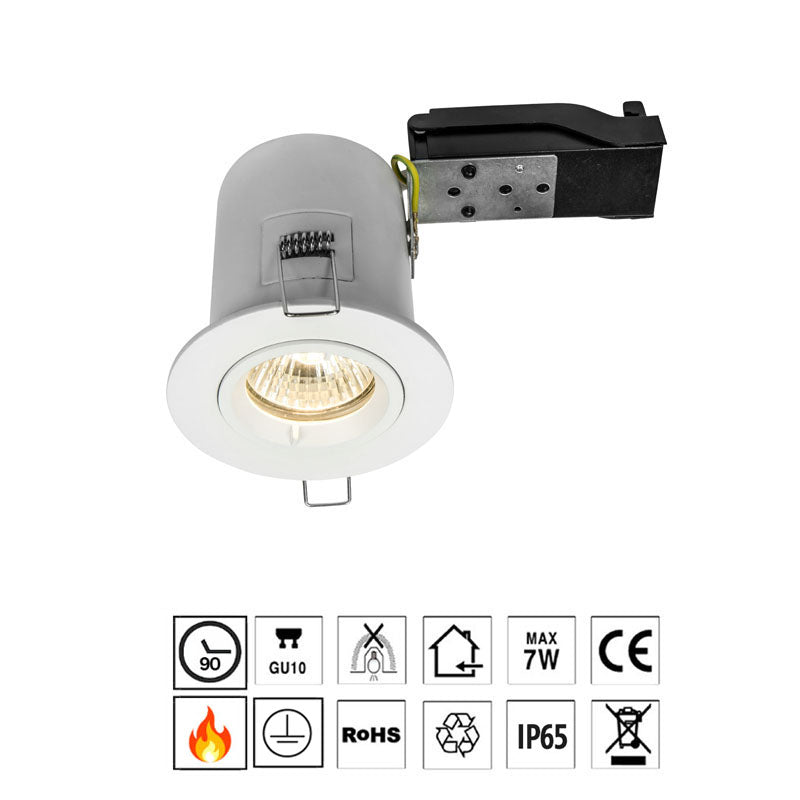 IP65-Twist Lock, Downlight-Cutout 75mm LUK-TS6565