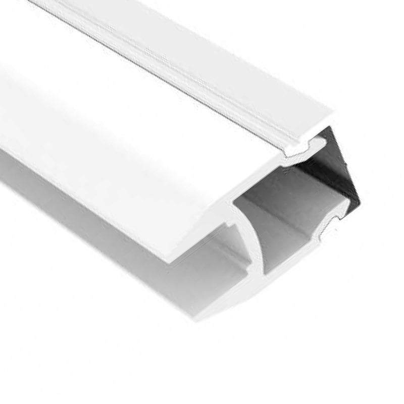 Square Aluminium LED Profile – PC Opal Matte Diffuser, 3M/PCS LUK138