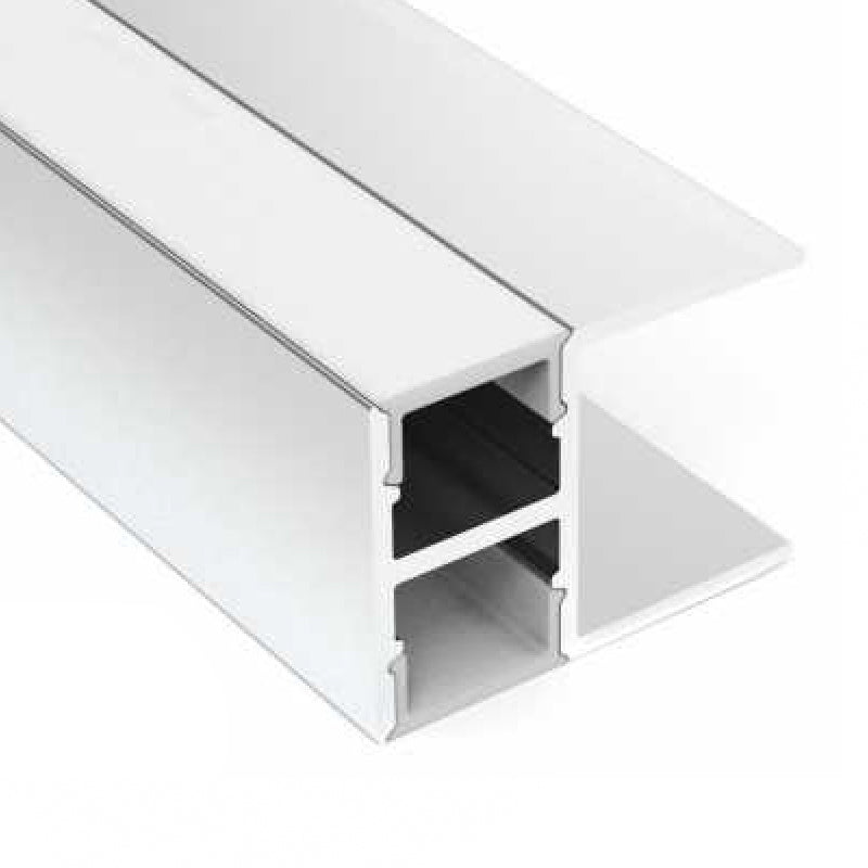 Square Aluminium LED Profile – PC Opal Matte Diffuser, 3M/PCS LUK180