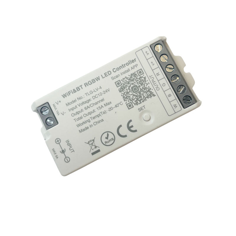 WiFi + Bluetooth RGBW LED Controller