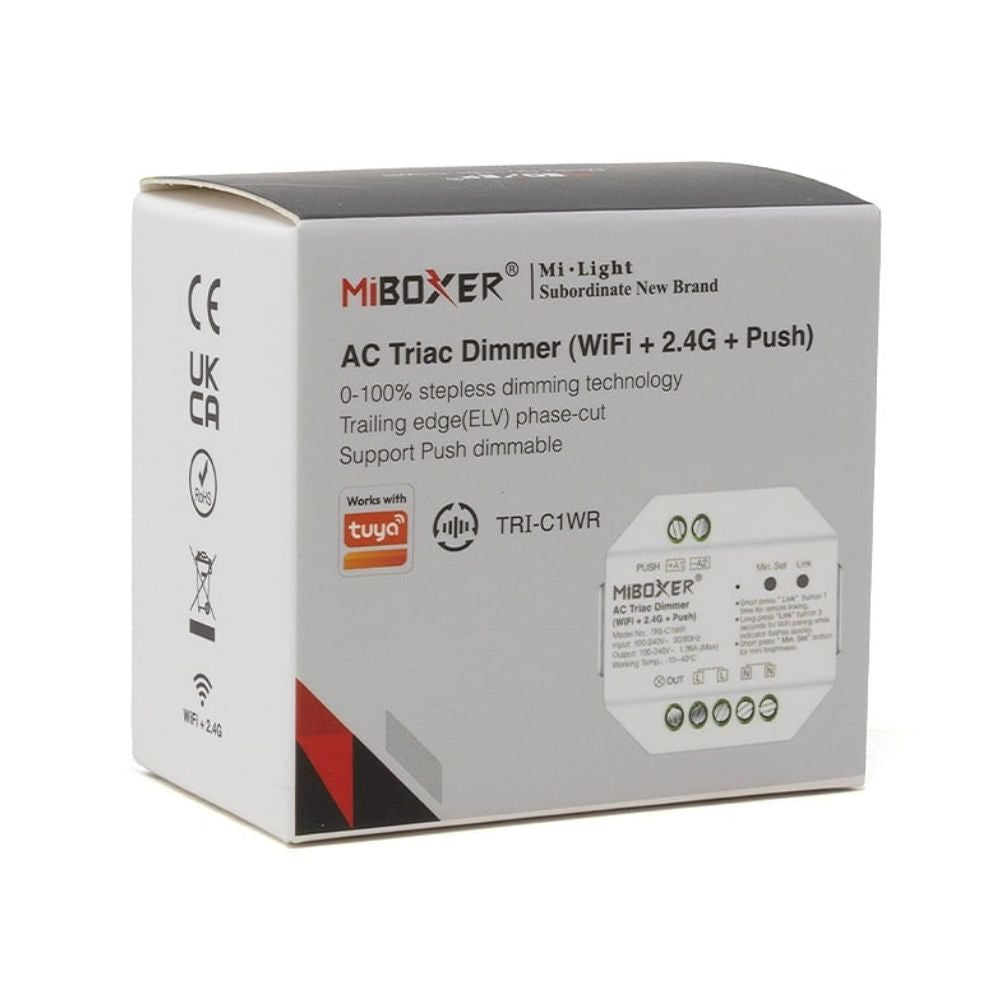 TRI-C1WR AC Triac Dimmer (WiFi+2.4G+Push)
