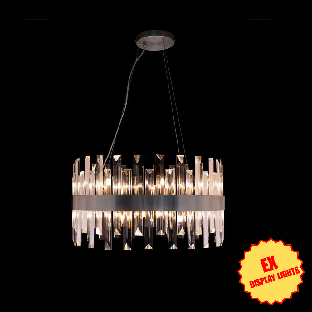 Zenna D55 Pendant Light | Satin Nickel | Illuminati