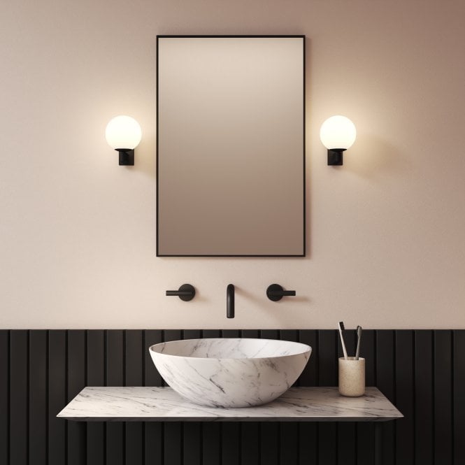 Astro 1168003 Sagara Bathroom Wall Light Matt Black