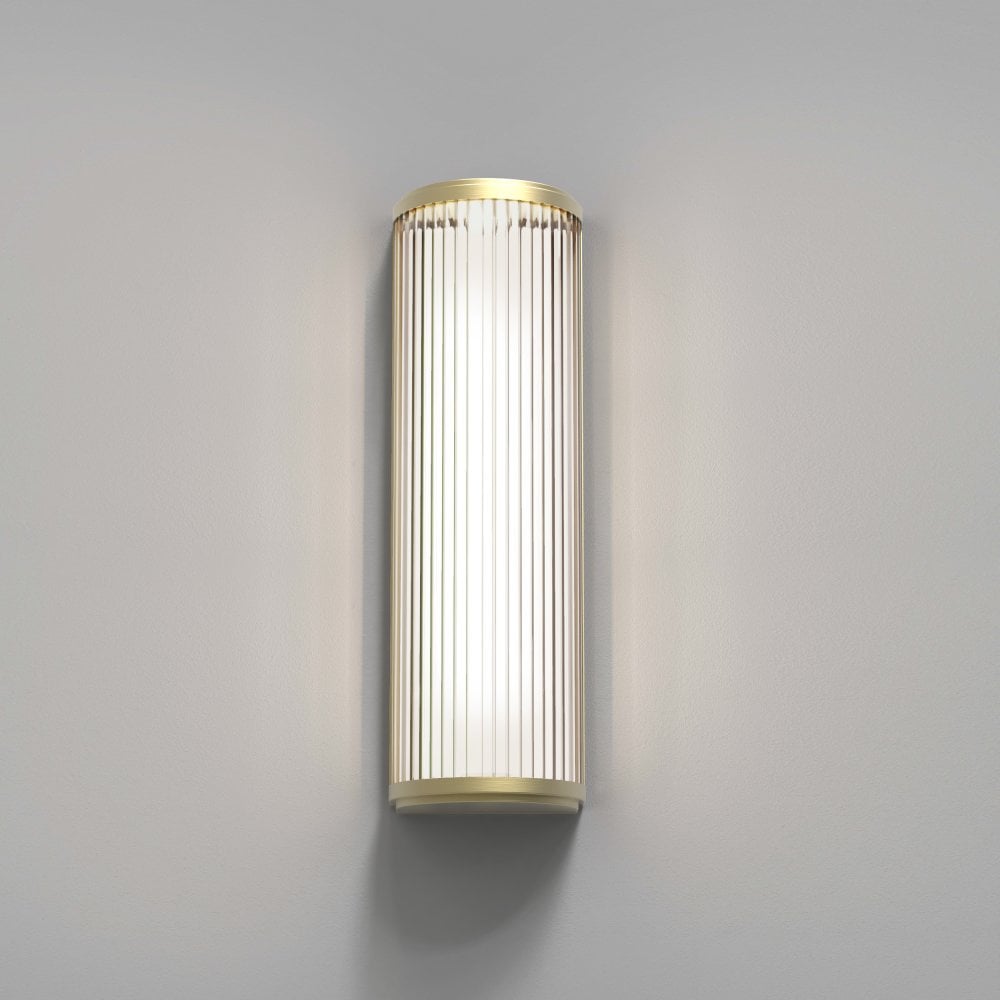 Astro 1380031 Versailles 400 Phase Dimmable LED Bathroom Wall Light Matt Gold