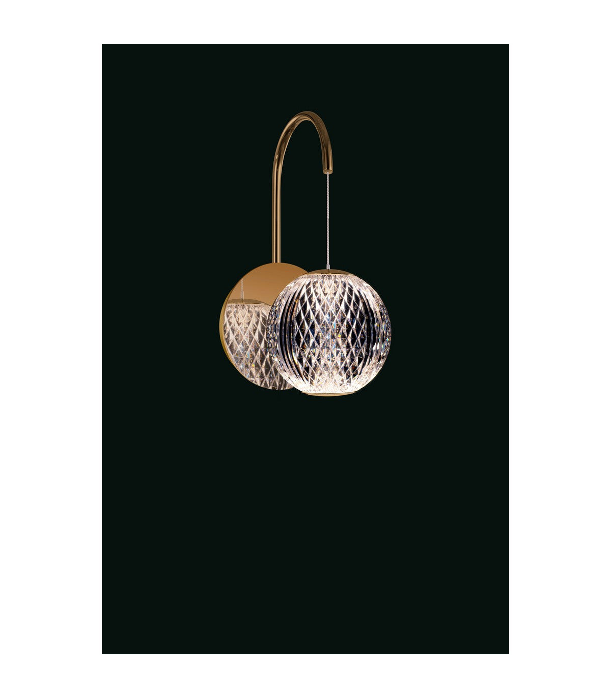 Diamante Wall Gold Illuminati Light MB20001012-1AGOL