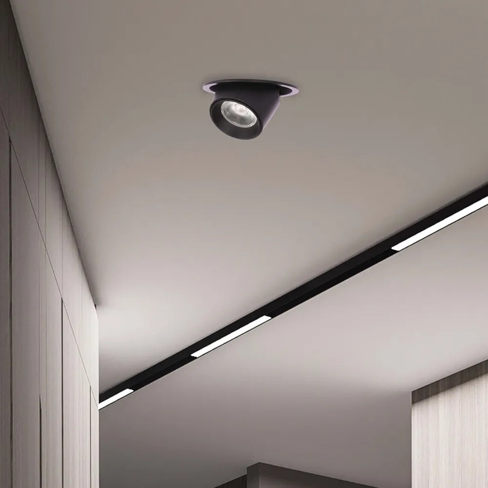 Sentinel Retractable Adjustable Gimbal Recessed LED Downlight
