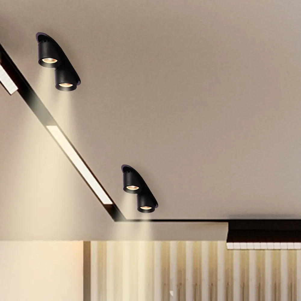 Sentinel Retractable Adjustable Gimbal Recessed LED Downlight
